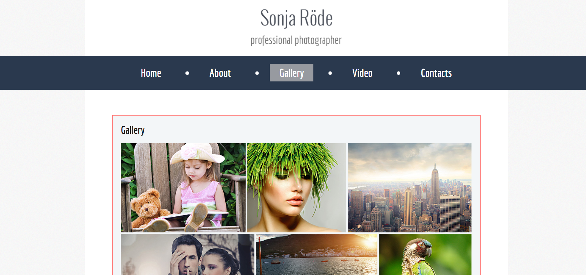 Шаблон сайта Искусство №21