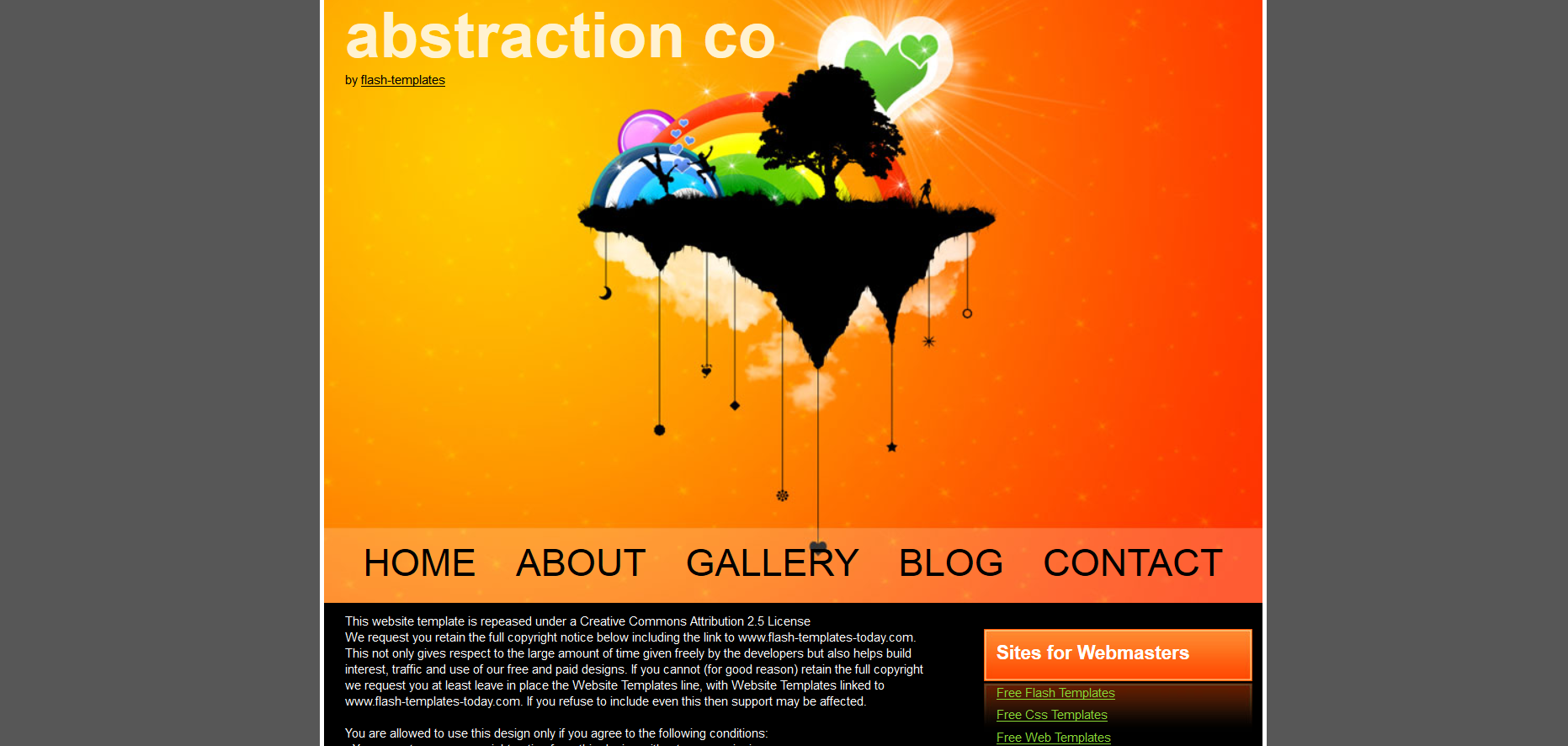 Шаблон сайта Искусство №330