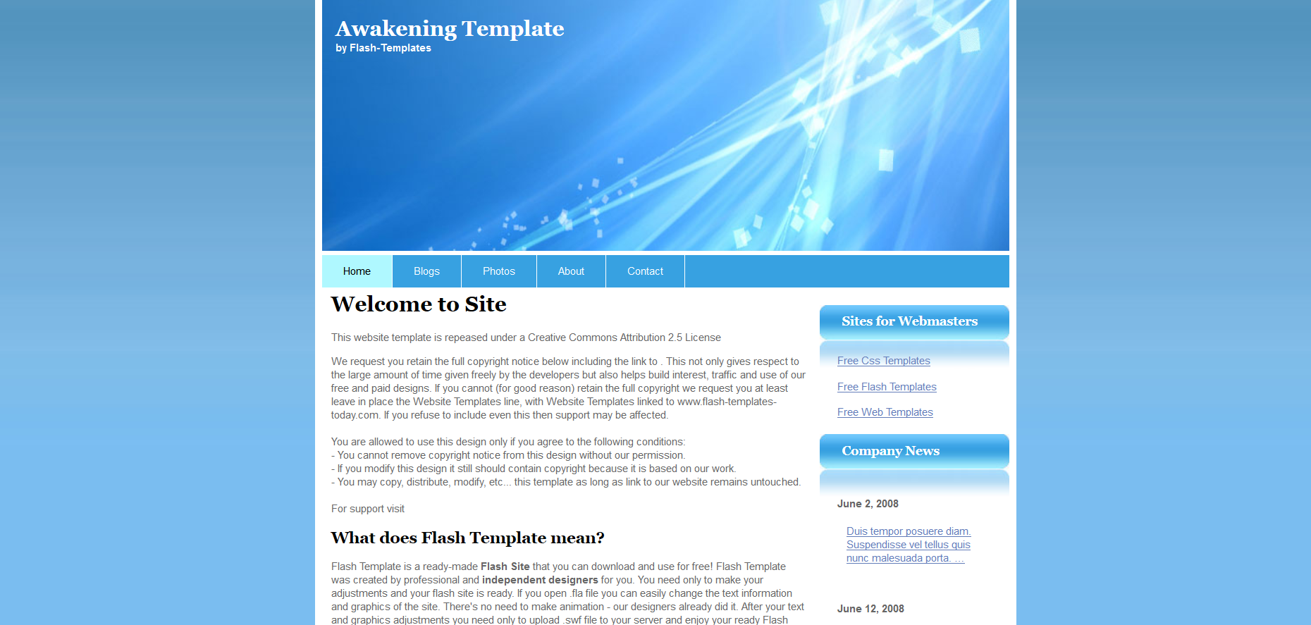 Шаблон сайта Связь №338