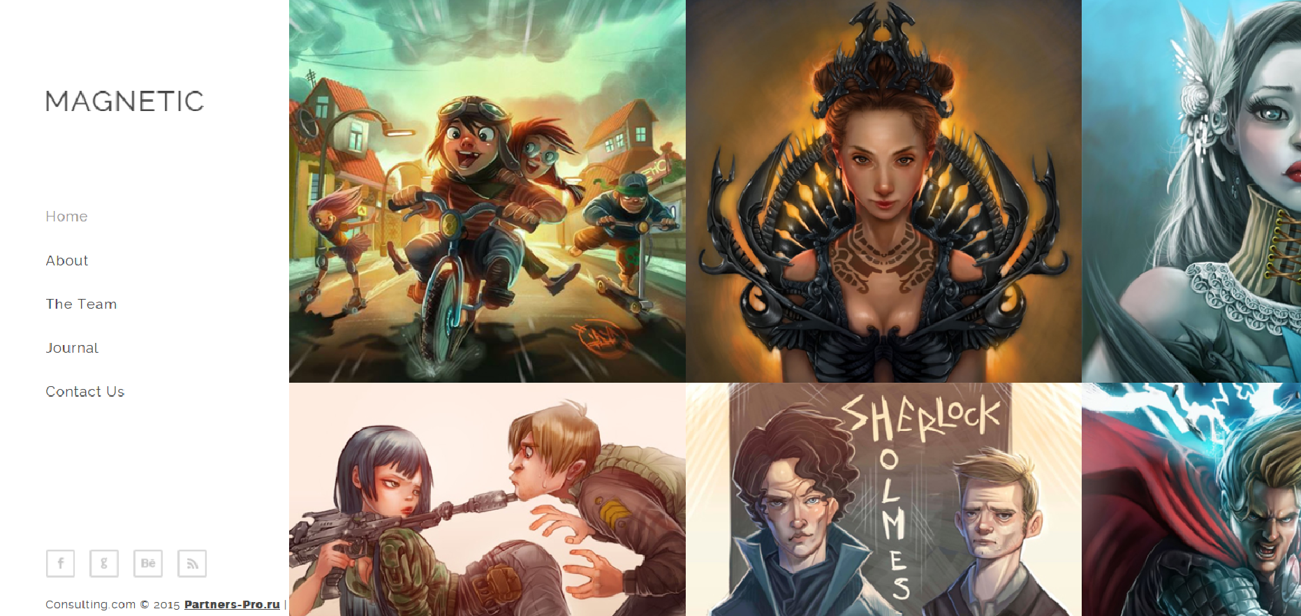 Шаблон сайта Игры №427