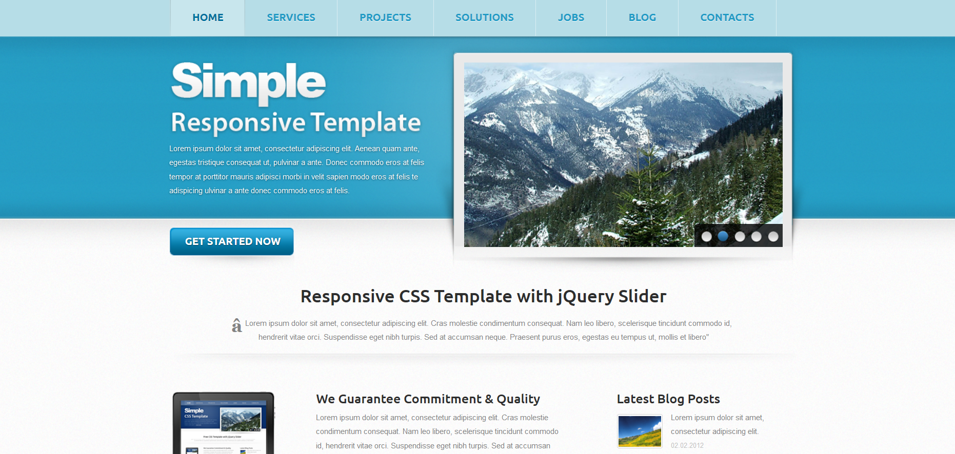Шаблон сайта Промышленность №572