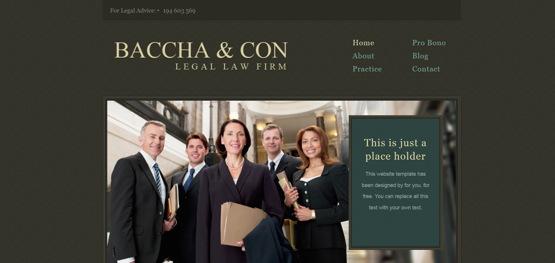 Шаблон сайта Юриспруденция №638